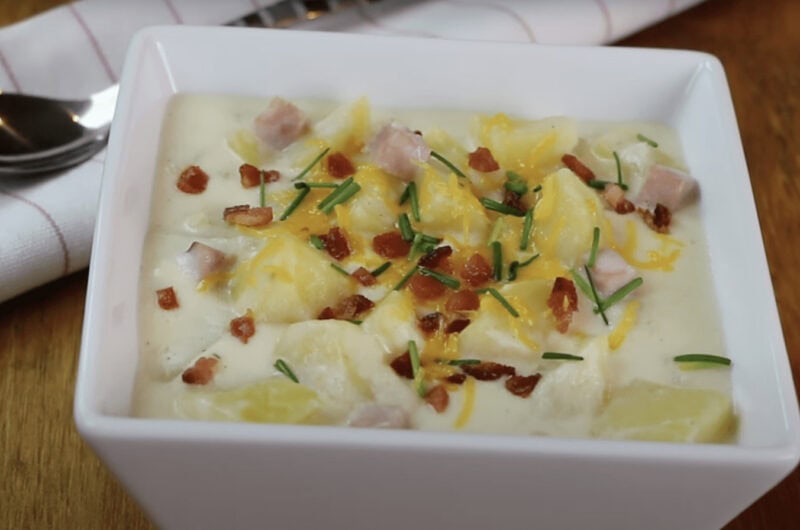 ham and potato soup thanksgiving leftovers